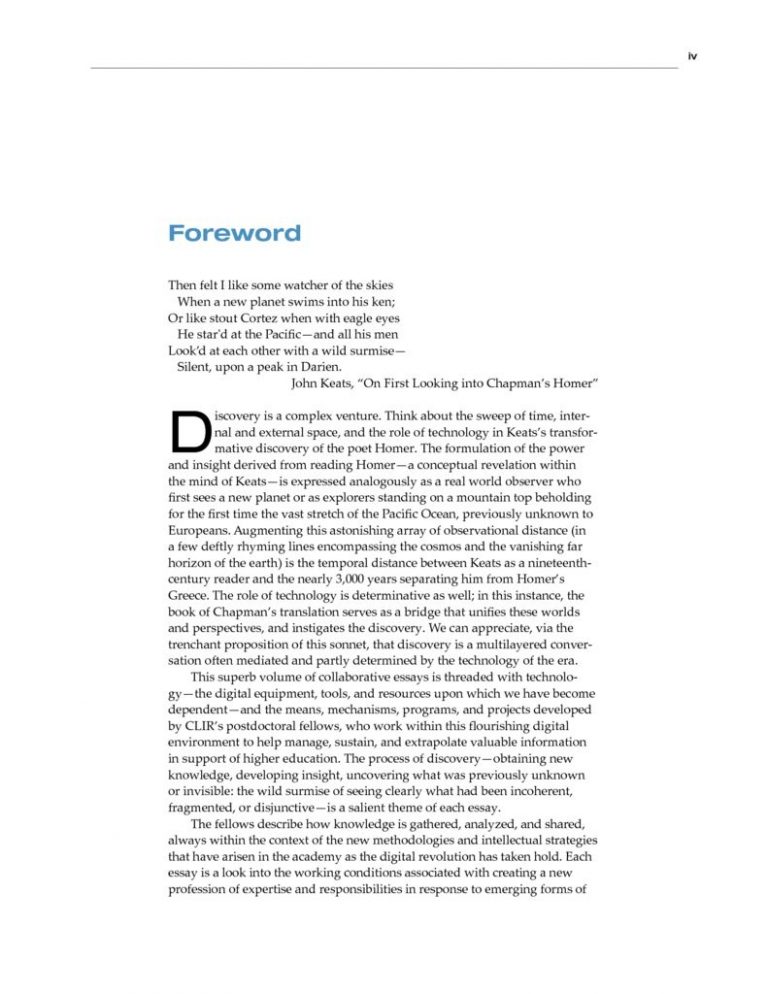 Foreword clir
