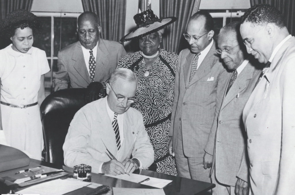 signing of Black History Month