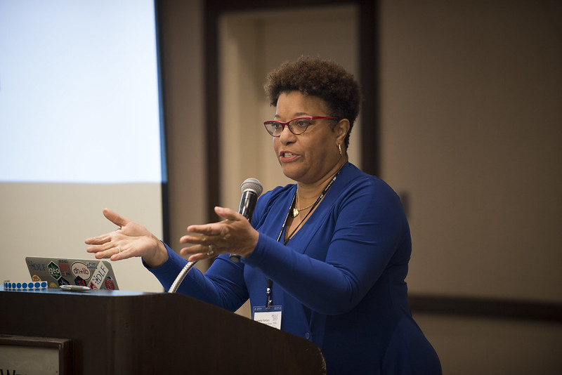 Loretta Parham at DLF+HBCU Preconference