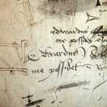 Signature of Edward VI in his copy of Homer