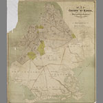 Map of the County of Kings, showing ward and town boundaries, October, 1869.