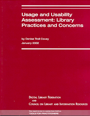 cover : Usage and Usability Assessment: Library Practices and Concerns