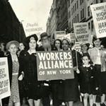 Workers Alliance, NYC, 1936