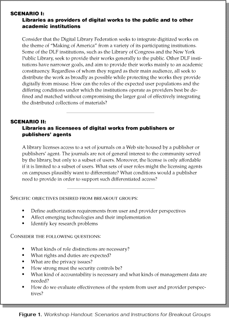 pub79fig1.gif Figure 1: Workshop Handout